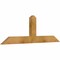 Ekena Millwork Portland Rough Sawn Timber Gable Bracket, Western Red Cedar, 48"W x 16"H x 2"D x 4"F, 8/12 Pitch GBW048X16X0204POR00RWR - alternate 5